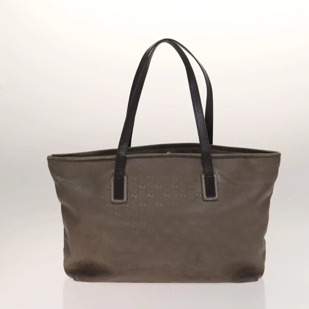 GUCCI GG Canvas Shoulder Bag 2 Set Beige Silver Auth - Picture 16 of 16